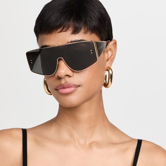 Dolce & Gabbana Accessories - NEW Dolce & Gabbana DG2305 Rectangular Black Gold Sunglasses  DG2305 02/87